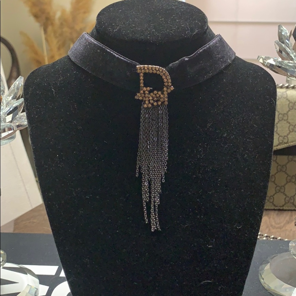 Black Velvet Choker Necklace